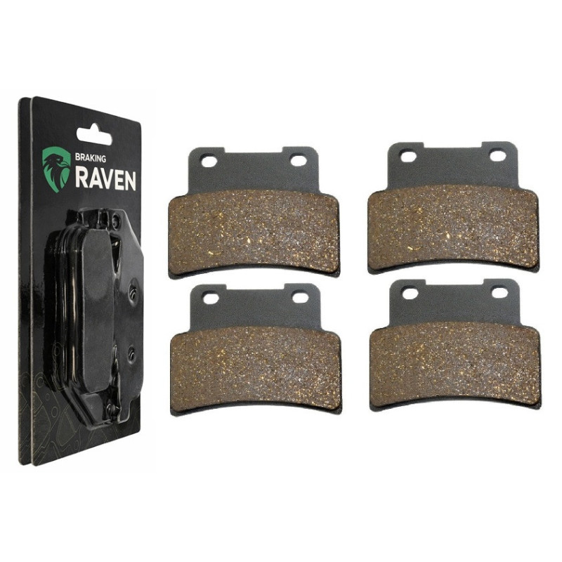 2 Kit plaquettes frein Av Ga et Av Dr Pour Aprilia Shiver 750 GT SL de 2007 à 2012