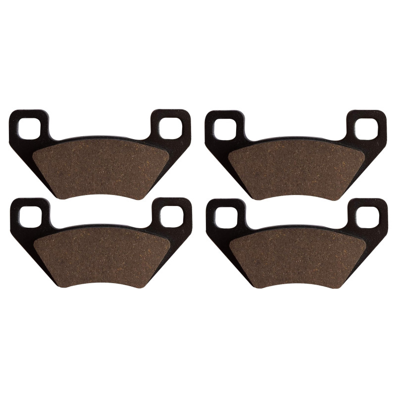 2 Kit plaquettes frein Av Ga et Av Dr Pour Arctic-cat 300  de 2005 à Nc - Image 2