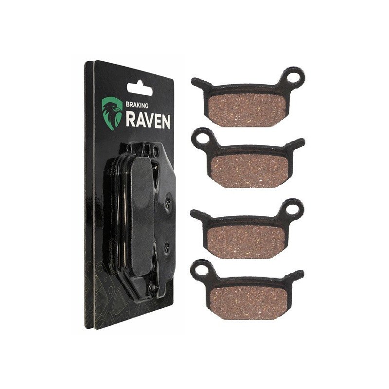 2 Kit plaquettes frein Av Ga et Av Dr Pour Ktm XC 450  de 2008 à 2010