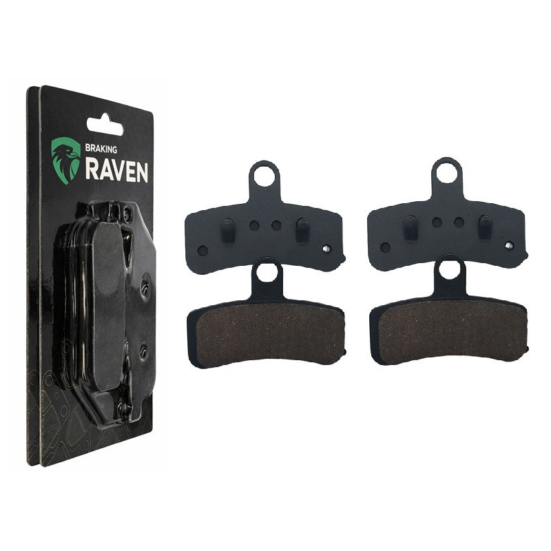 2 Kit plaquettes frein Av Ga et Av Dr Pour Harley-davidson Dyna Street Bob FXDB de 2008 à 2013