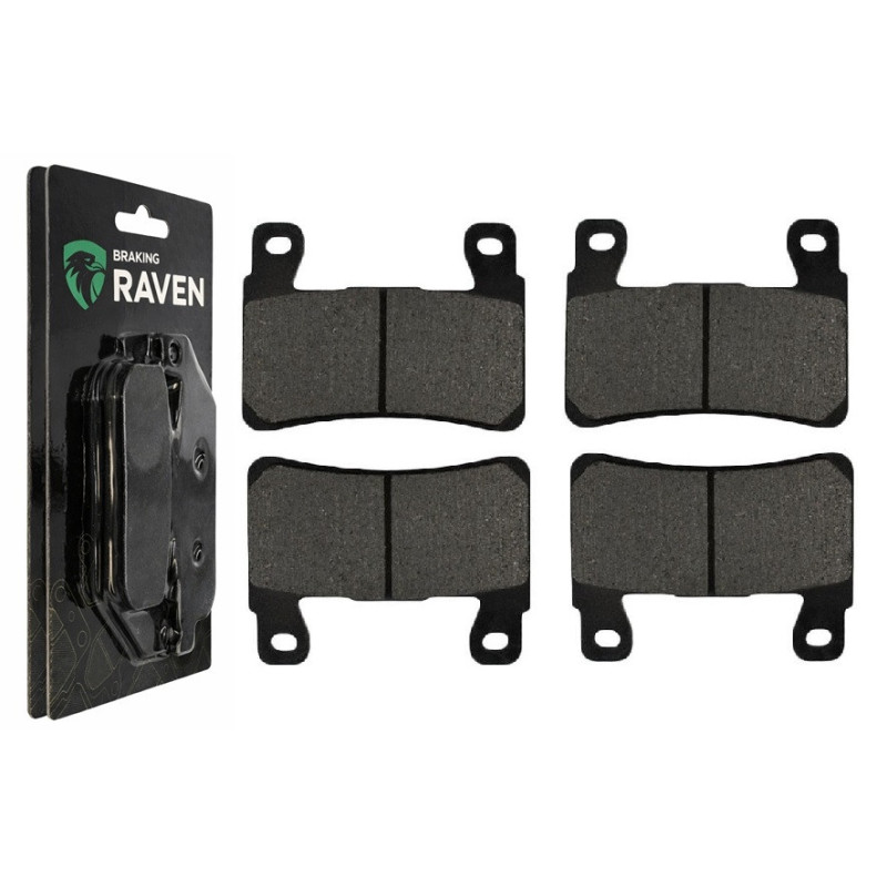 2 Kit plaquettes frein Av Ga et Av Dr Pour Harley-davidson Sportster XR 1200 XR1200 de 2009 à 2010