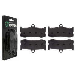 2 Kit plaquettes frein Av Ga et Av Dr Pour Triumph Daytona 675  de 2009 à 2017