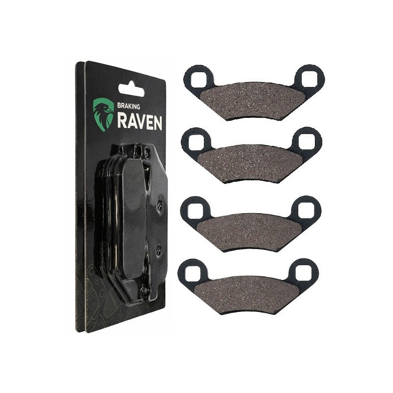 2 Kit plaquettes frein Av Ga et Av Dr Pour Polaris Scrambler 850  de 2013 à 2020