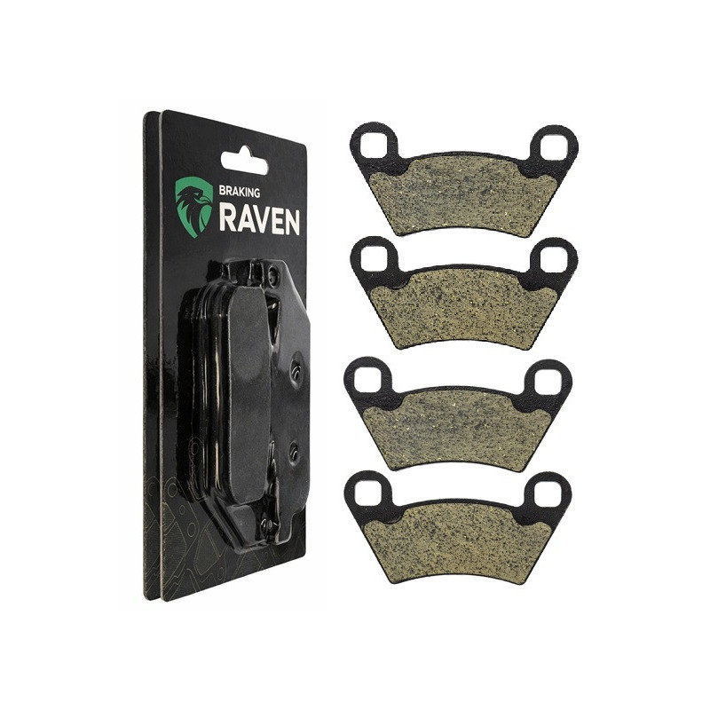 2 Kit plaquettes frein Av Ga et Av Dr Pour Polaris Ranger 700  de 2005 à 2007