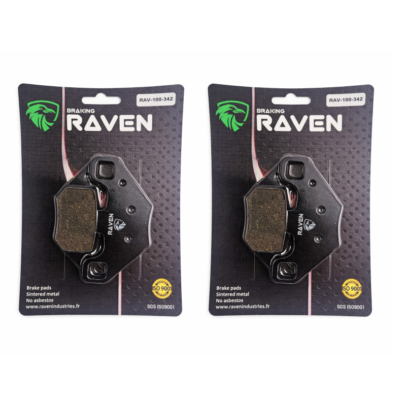 2 Kit plaquettes frein Av Ga et Av Dr Pour Polaris Phoenix 200 toutes les versions de 2010 à 2021