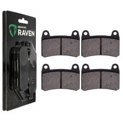 2 Kit plaquettes frein Av Ga et Av Dr Pour Benelli BN 302  de 2015 à 2016