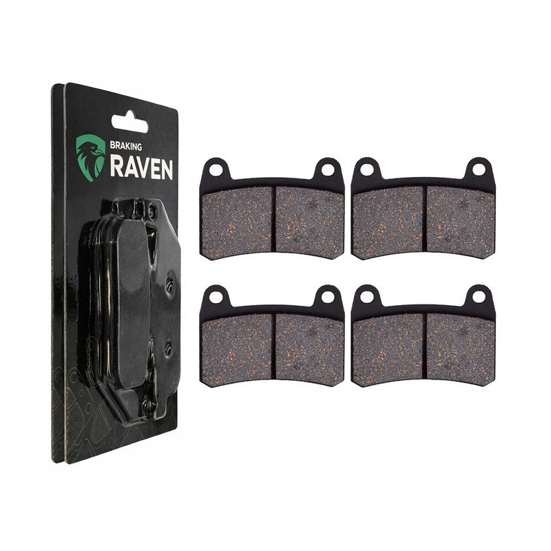 2 Kit plaquettes frein Av Ga et Av Dr Pour Benelli BN 302  de 2015 à 2016