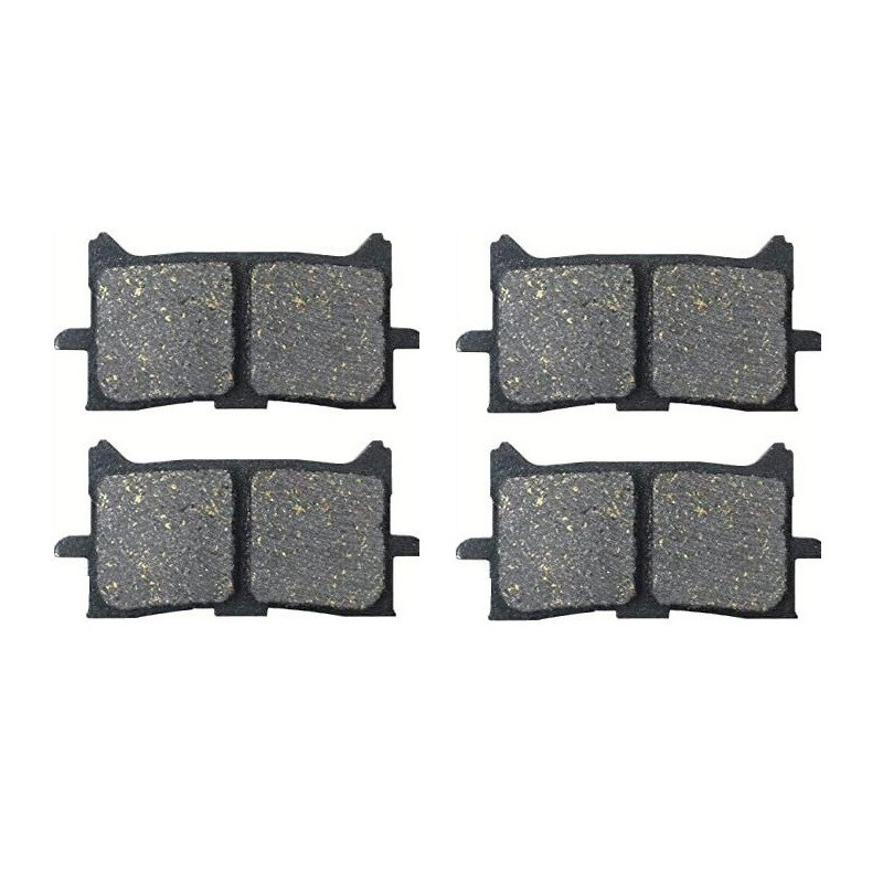2 Kit plaquettes frein Av Ga et Av Dr Pour Honda CB 650 Nighthawk  de 2019 à 2021 - Image 2
