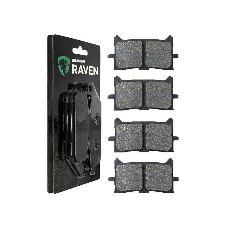 2 Kit plaquettes frein Av Ga et Av Dr Pour Honda Africa Twin 1000  de 2016 à 2020
