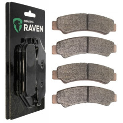 2 Kit plaquettes frein Av Ga et Av Dr Pour Cf-moto Z-Force 950  de 2020 à Nc