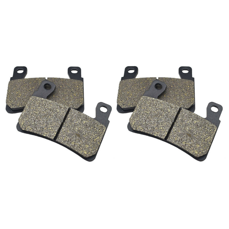 2 Kit plaquettes frein Av Ga et Av Dr Pour Bmw R 1250 RT  de 2018 à 2023 - Image 2