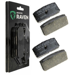 2 Kit plaquettes frein Av Ga et Av Dr Pour Bmw R 60 TIC  de 1978 à 1982