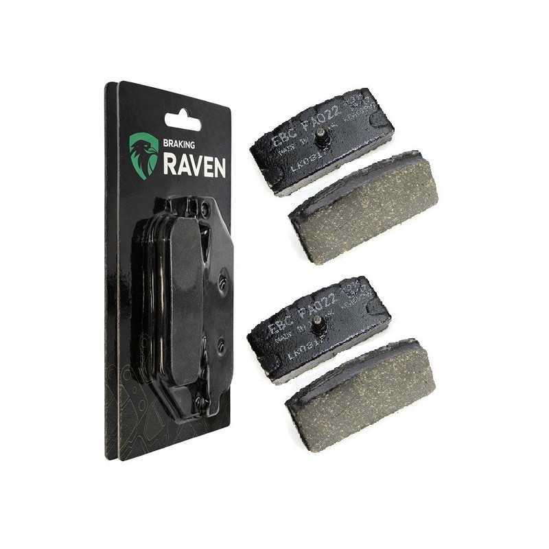 2 Kit plaquettes frein Av Ga et Av Dr Pour Bmw R 100  de 1976 à 1977