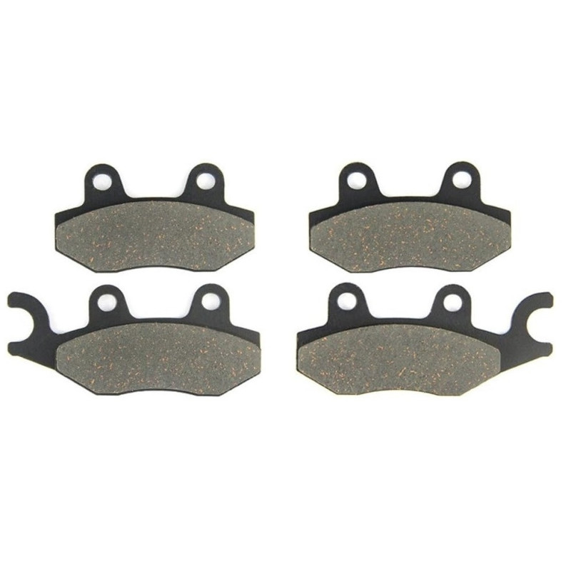 2 Kit plaquettes frein Avant et Arrière Pour Suzuki LT-R 450 QuadRacer  de 2006 à 2011 - Image 2