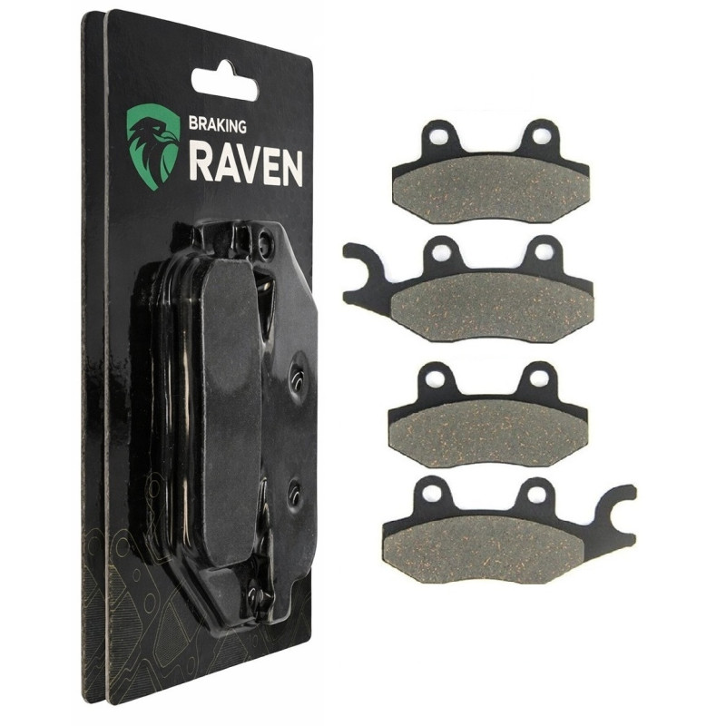 2 Kit plaquettes frein Avant et Arrière Pour Can-am Ryker 900  de 2018 à 2021
