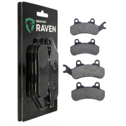 2 Kit plaquettes frein Avant et Arrière Pour Can-am Defender 799  de 2016 à 2018
