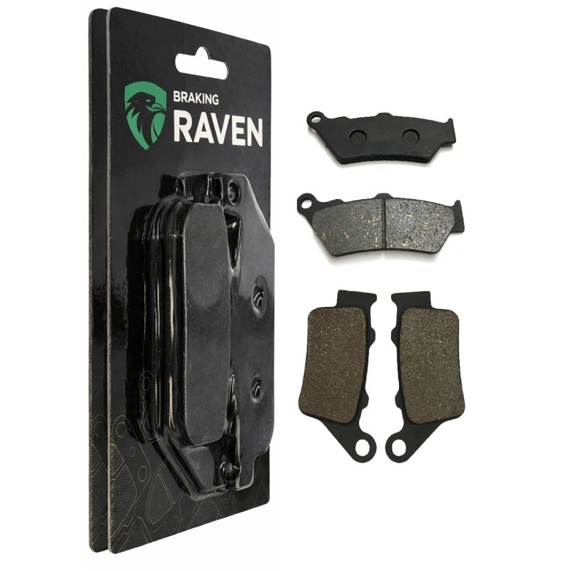 2 Kit plaquettes frein Avant et Arrière Pour Bmw F 650 CS Scarver  de 1999 à 2007