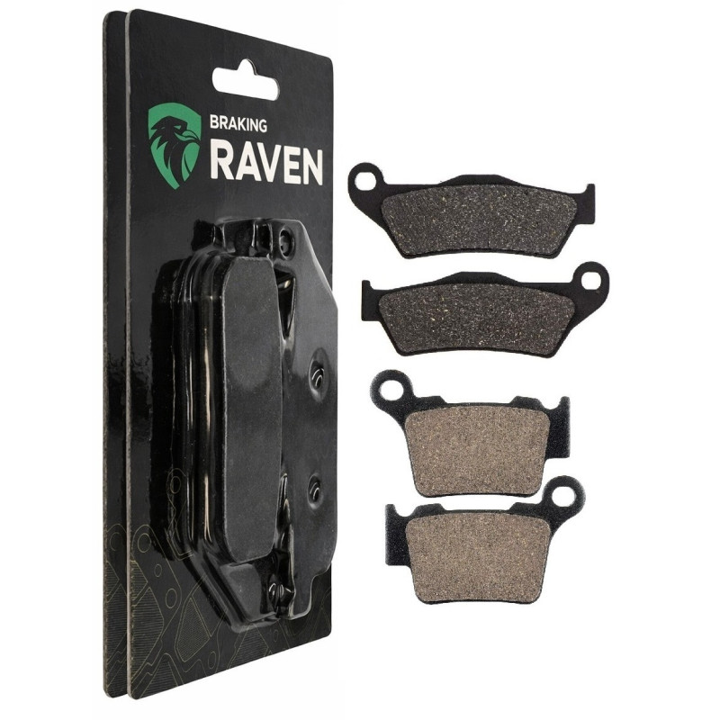 2 Kit plaquettes frein Avant et Arrière Pour Ktm XC-W 500  de 2012 à 2016