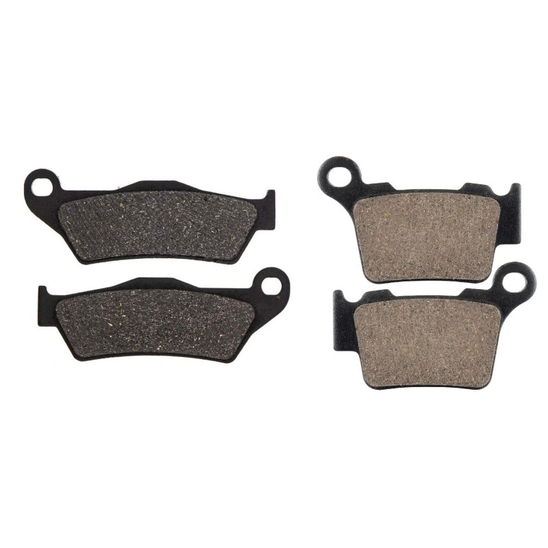 2 Kit plaquettes frein Avant et Arrière Pour Ktm XC-W 530  de 2009 à 2011 - Image 2