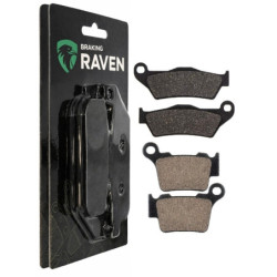 2 Kit plaquettes frein Avant et Arrière Pour Ktm EXC 500  de 2012 à 2016