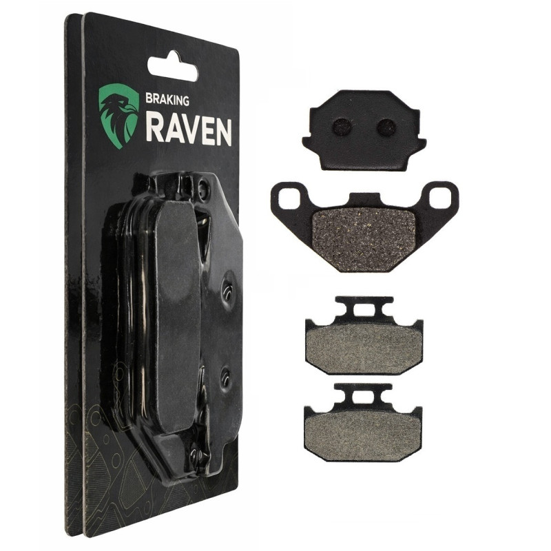 2 Kit plaquettes frein Avant et Arrière Pour Kawasaki KDX 200  de 1989 à 1992