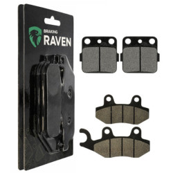 2 Kit plaquettes frein Avant et Arrière Pour Kawasaki KLX 140R F  de 2023 à 2026