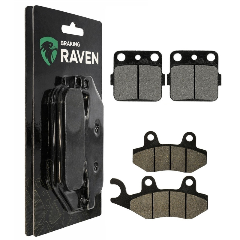 2 Kit plaquettes frein Avant et Arrière Pour Kawasaki KLX 230R S  de 2025 à 2026