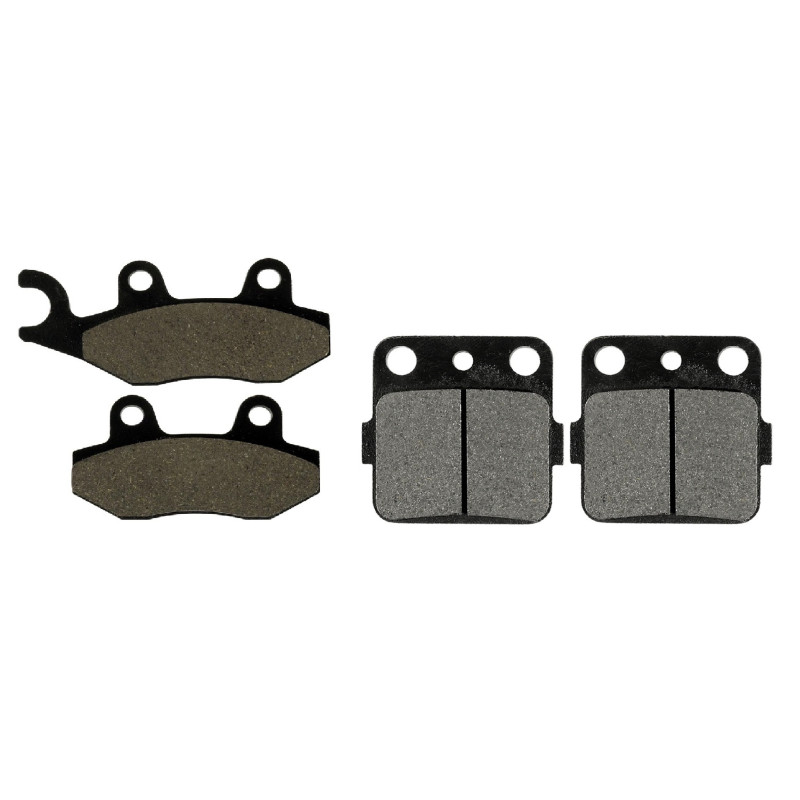 2 Kit plaquettes frein Avant et Arrière Pour Kawasaki KLX 230  de 2020 à 2020 - Image 2