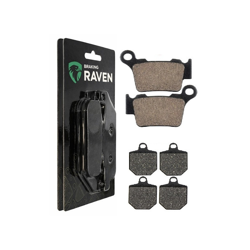 2 Kit plaquettes frein Avant et Arrière Pour Ktm SMR 450  de 2007 à 2013
