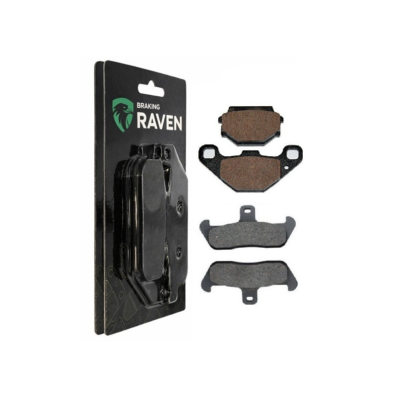 2 Kit plaquettes frein Avant et Arrière Pour Husqvarna TE 610 de 1991 à 1995