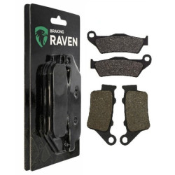 2 Kit plaquettes frein Avant et Arrière Pour Ktm SX 400  de 2000 à 2002