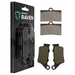 2 Kit plaquettes frein Avant et Arrière Pour Ktm Duke 400  de 1994 à 1998