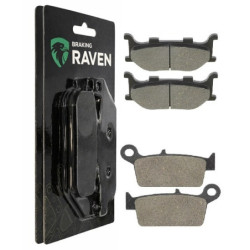 2 Kit plaquettes frein Avant et Arrière Pour Husqvarna WXE 125  de 2007 à Nc