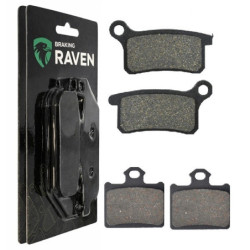 2 Kit plaquettes frein Avant et Arrière Pour Husqvarna CR 65  de 2011 à 2013