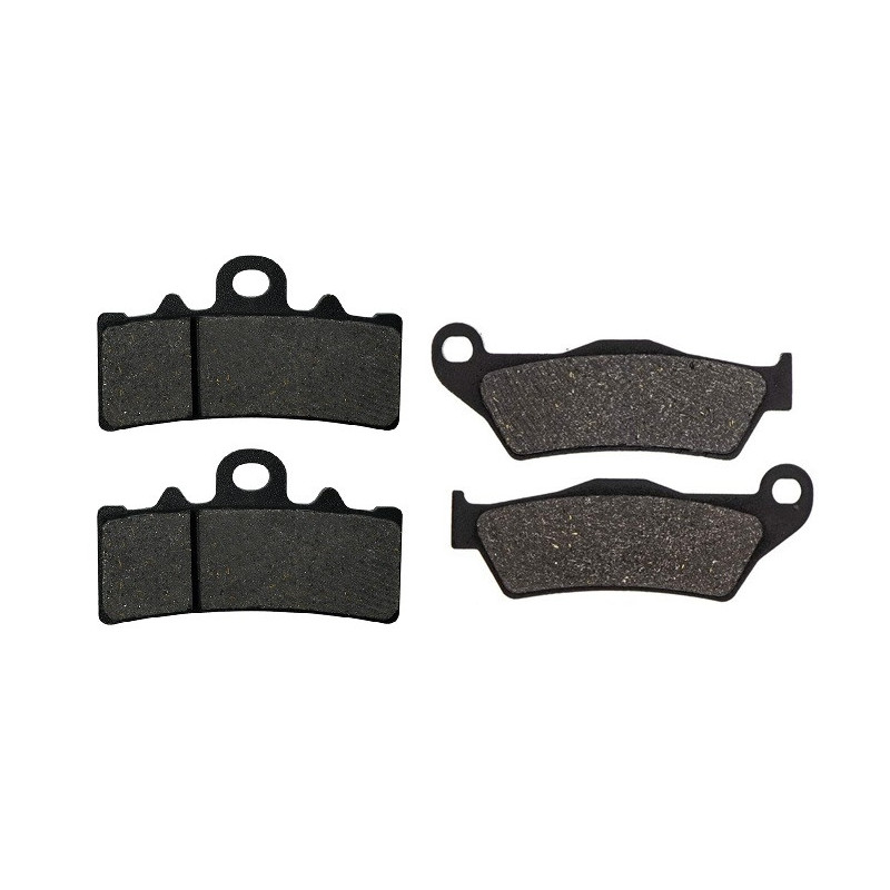 2 Kit plaquettes frein Avant et Arrière Pour Ktm Duke 200  de 2012 à 2019 - Image 2