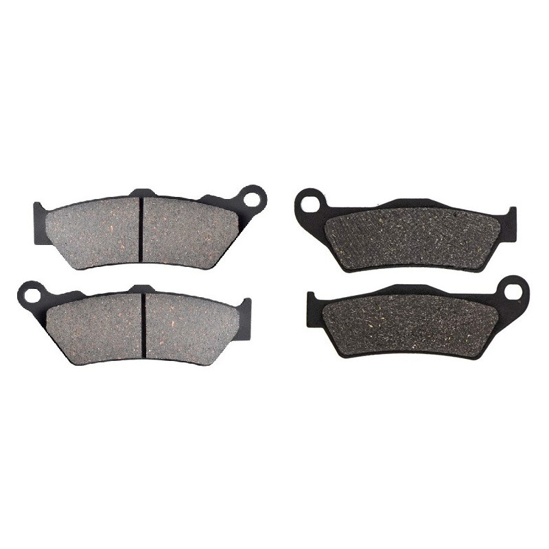 2 Kit plaquettes frein Avant et Arrière Pour Ktm Enduro 950 R de 2006 à 2009 - Image 2
