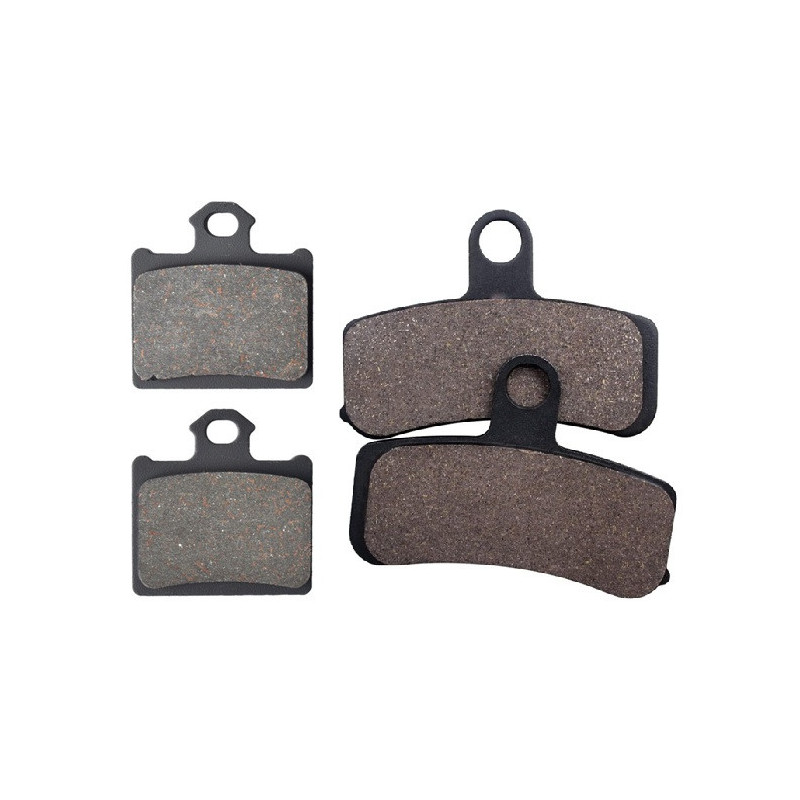 2 Kit plaquettes frein Avant et Arrière Pour Ktm Freeride 350 F de 2012 à 2017 - Image 2
