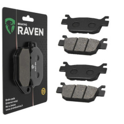 2 Kit plaquettes frein Av Ga et Av Dr Pour Peugeot Metropolis 400 RS de 2017 à 2021