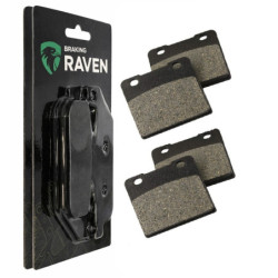 2 Kit plaquettes frein Av Ga et Av Dr Pour Suzuki GSX-R 1100  de 1986 à 1988