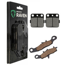 2 Kit plaquettes frein Avant et Arrière Pour Kawasaki KX 85 Petite roue  de 2001 à 2025