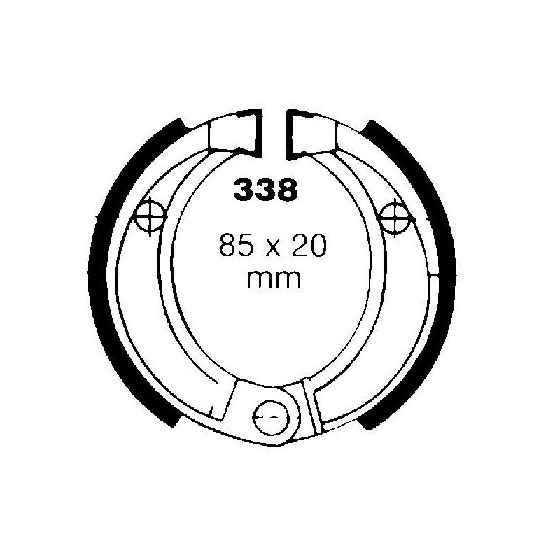 Machoire de frein Av Ga ou Av Dr Pour Polaris Sportsman 90  de 2001 à 2016 - Image 2