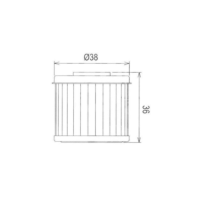 Filtre à Huile pour Polaris Sportsman 325  de 2015 à Nc - Image 2