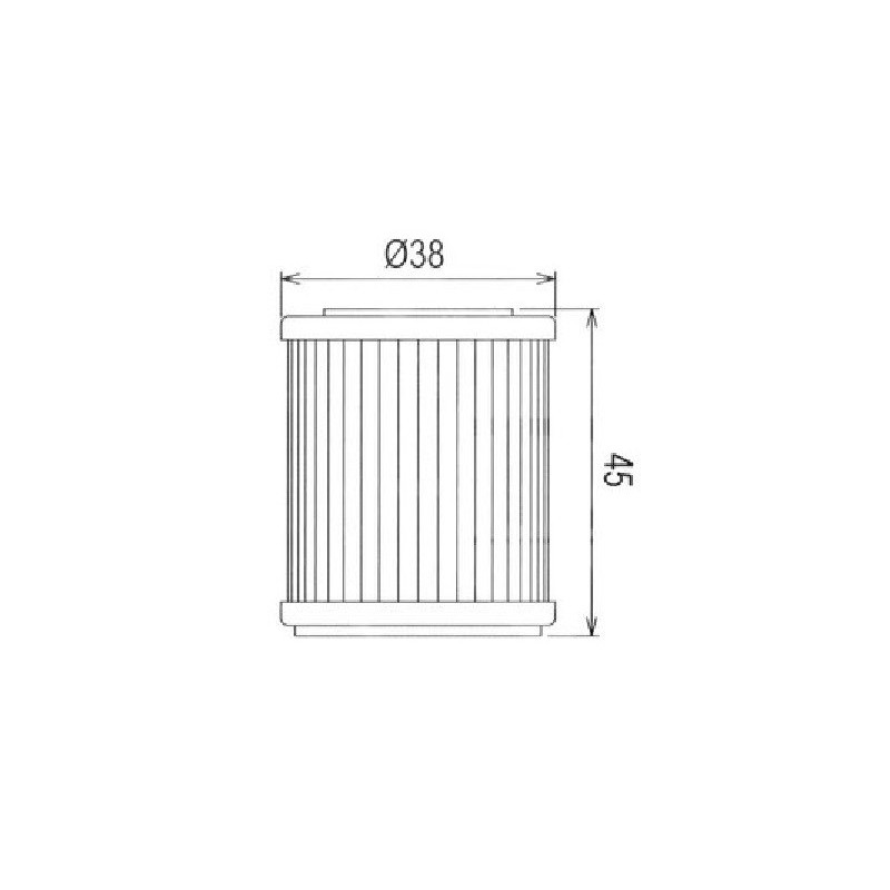 Filtre à Huile pour Yamaha YZF 426  de 2000 à 2002 - Image 2