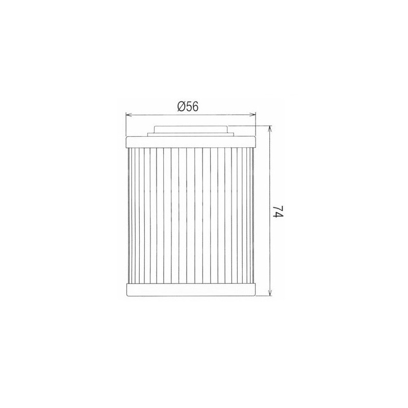 Filtre à Huile pour Can-am Commander 1000  de 2011 à 2014 - Image 2