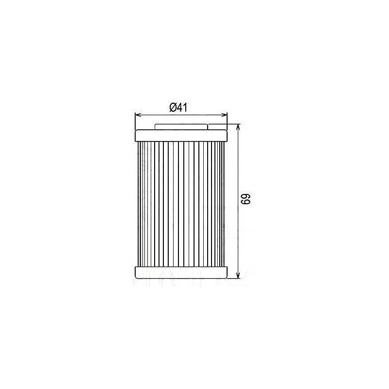 Filtre à Huile pour Ktm RC 125  de 2014 à 2015 - Image 2