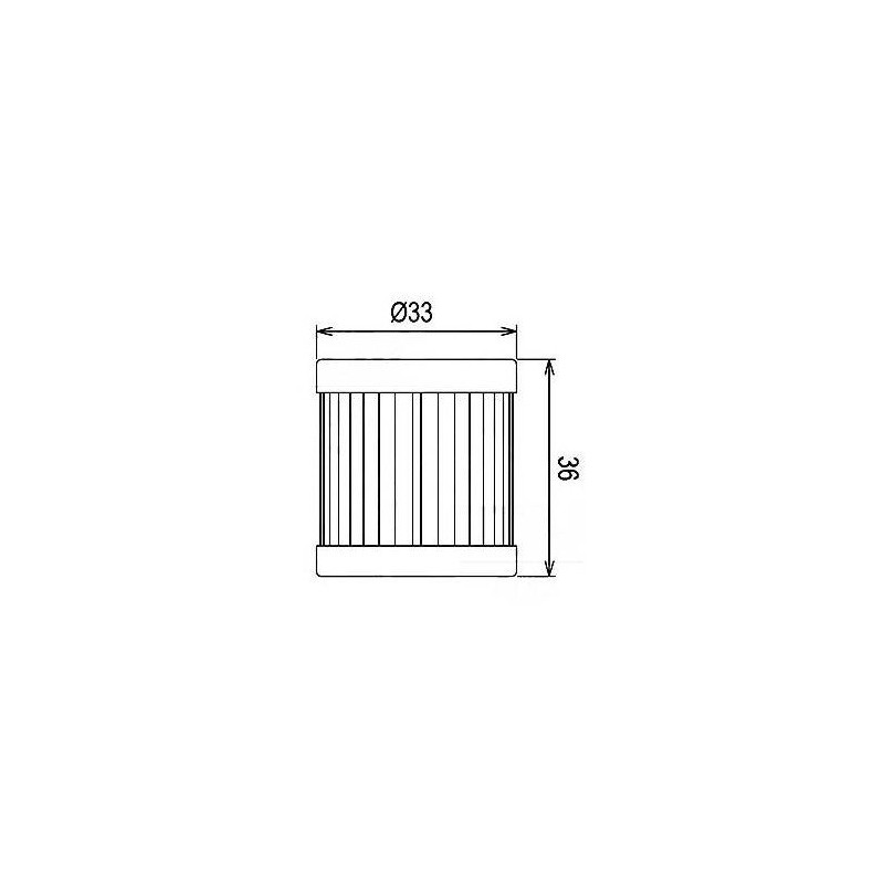 Filtre à Huile pour Piaggio ET4 125  de 1996 à 1999 - Image 2