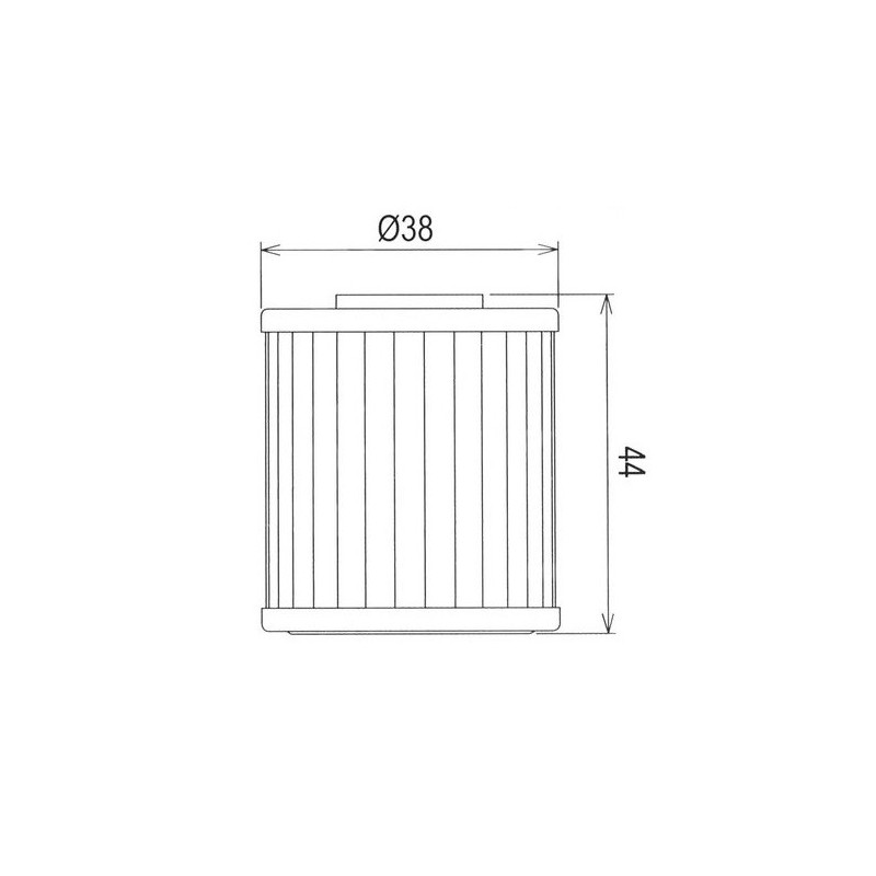 Filtre à Huile pour Kawasaki KX 250  de 2004 à 2015 - Image 2