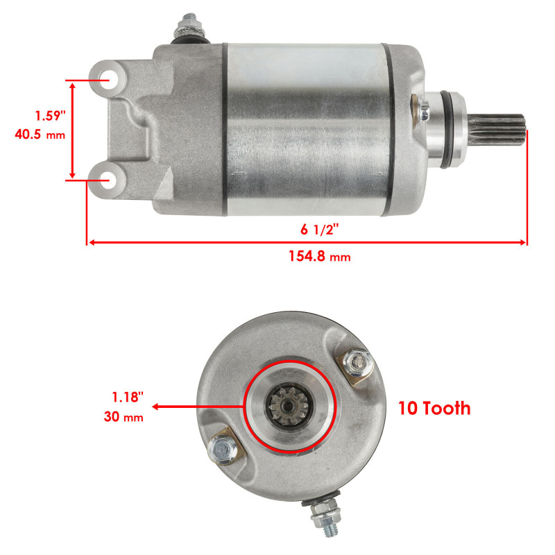 Démarreur pour Polaris Sportsman 550 Toute version de 2009 à 2014 - Image 2