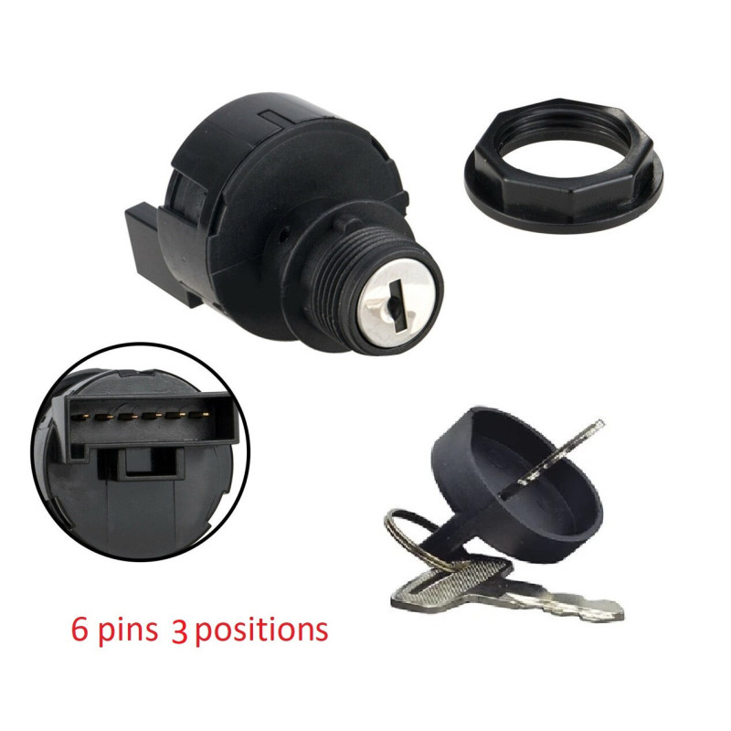 Contacteur À Clé pour Polaris Magnum 500  de 2002 à 2003 - Image 2