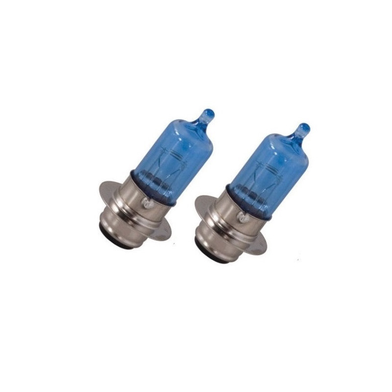 2 Ampoules phare xenon super white pour Yamaha YFM Grizzly 350  de 2007 à 2012
